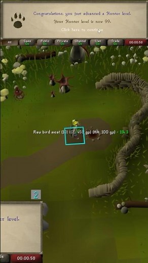 99 Hunter ACHIEVED #osrs