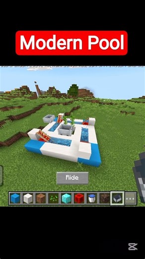 This Modern Pool in Minecraft Looks TOO REAL 😱💦