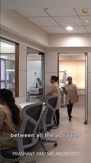 Simple & Minimal General Ward Design in Children Hospital at Gandhinagar | #hospitalinteriors