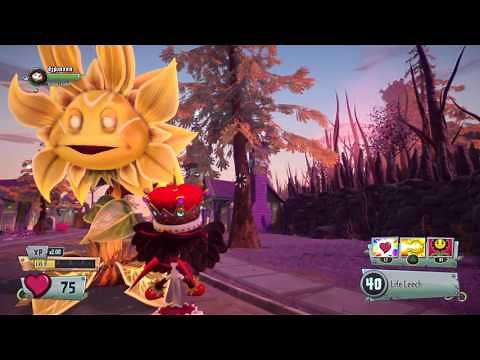 Plants vs Zombies GW2 "Sunflower queen getting close to me?"