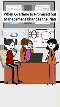 When Overtime Is Promised but Management Changes the Plan #corporate #animation