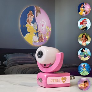 Projectables Disney Princesses 6-Image Plug-in LED Night Light, Light Sensing, 3.51 in, 2.88 in - Walmart.com