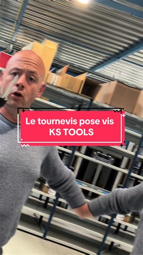 Découvrez le tournevis pose vis KS TOOLS