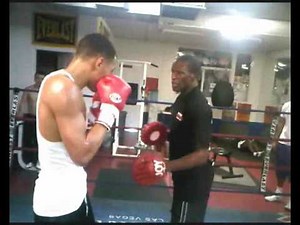 Floyd Mayweather Training Chris Eubank Jr (Amazing Padwork)