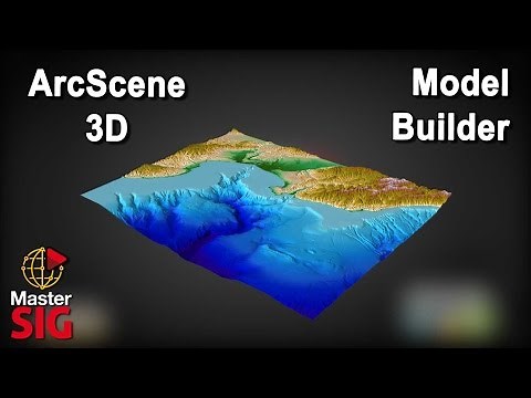 ArcGIS - ArcScene vuelo 3D - Model Builder | Master SIG