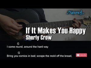 Sherly Crow - If It Makes You Happy Guitar Chords Lyrics