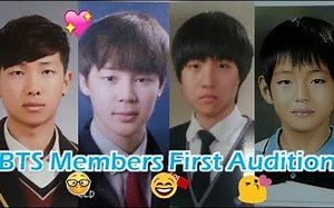 【BTS 防弹少年团】BTS 所有成员首次试镜| 青涩呆萌来袭