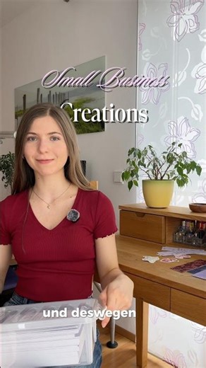 Small Bookish Business 💌 Behind the Scenes ✨ ich hoffe dir gefällt das TBR Shelf & das Lesezeichen