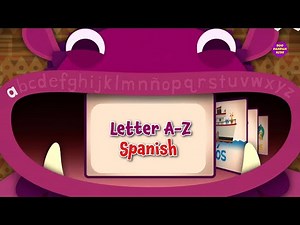 Endless Learning Academy: Reading & phonics Letter A-Z Spanish|Boopanpankids