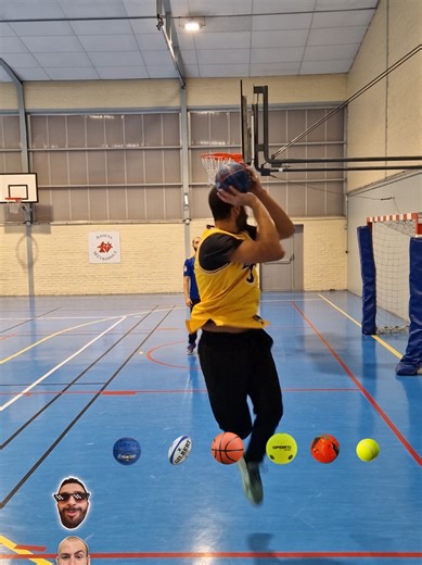 The multi-ball corner shot 🎯 🏀 #basketball #basketballchallenge #multiball