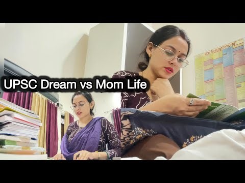 UPSC Aspirant Mom Daily Routine | Study With Baby | Real Struggle Vlog