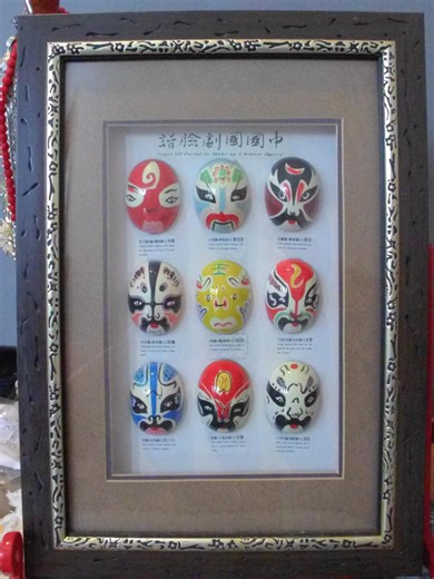 Peking Chinese Opera Masks Display Wall Art - Etsy