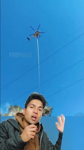 Jungle ka High-Speed Barber ✂️🚁Helicopter Flying Saw