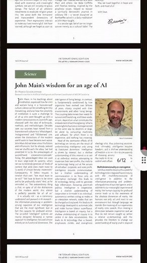 WCCM Journal, out now! #wccm