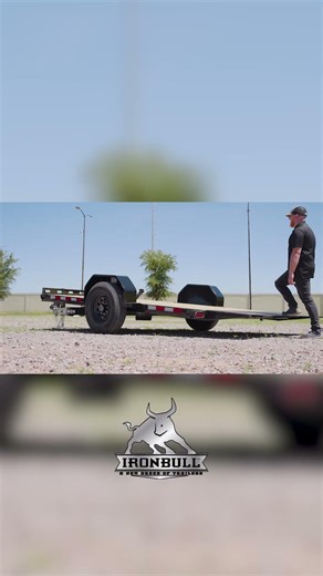 IRONBULL'S SCISSOR HOIST TILT TRAILER!