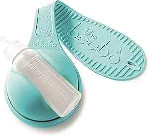 Hands Free Baby Bottle Holder, Upgraded – New and Improved, Teal – Suitable for Most Bottle Sizes, Enhance Feeding Time for Parents and Caregivers| Anti Slip