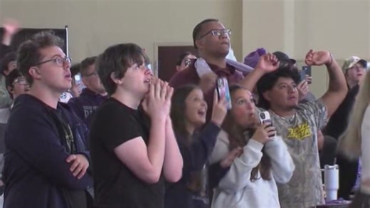 High Point University students celebrate upset NCAA win against Wisconsin: 'Was on the edge of my seat the whole game'