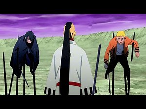 Naruto y Sasuke Utilizan Todo Su Poder Contra Jigen Otsutsuki - Jigen Muestra Su Verdadero Poder