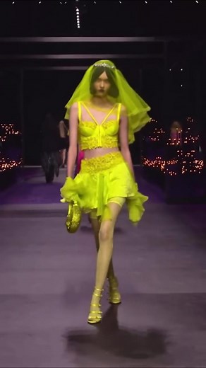 Sofia Steinberg Model Runway Walk Edit