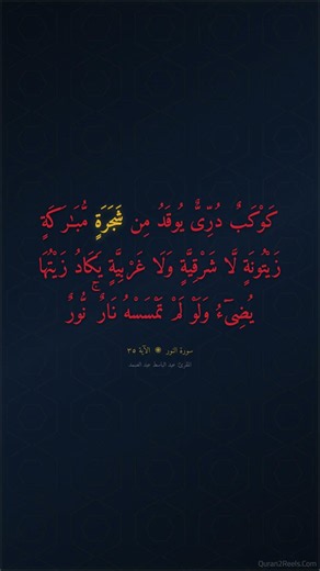 عبد الباسط عبد الصمد | ﴿اللَّهُ نُورُ السَّمَاوَاتِ وَالْأَرْضِ﴾ سورة النور الآية 35 | تلاوة قرآنية