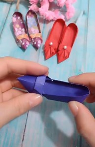 How to make an origami paper 👠 | Myeva Crafts