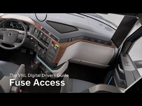 Volvo Trucks — VNL Fuse Access