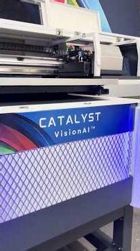 Catalyst UV Printer AI Camera Vision is Here