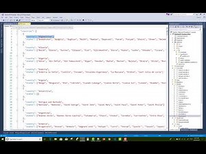 Parse JSON file in ASP.NET CORE and display the data in the webpage