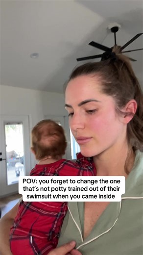 Potty Training Mishap: A Toddler's Slip-Up