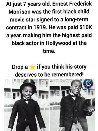 The 7-Year-Old Who Became Hollywood's First Black Child Star – And Made History! ⭐🎬