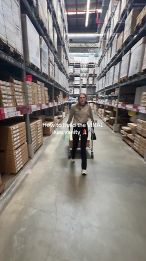 Build Your Own DIY Ikea Vanity for Makeup