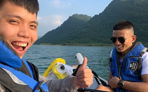 【荒岛露营系列 #3】去南水水库暴力体验电动小浮板 SWIMN S1