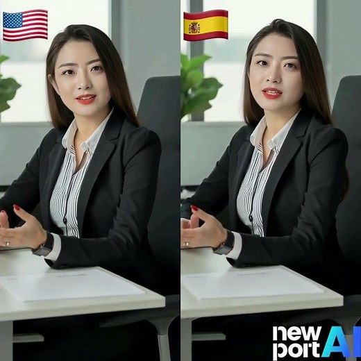 AI Avatar Says Thank You in English and Spanish | DreamAPI LipSync Demo 🎉