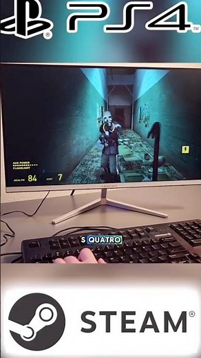 PS4 VIROU PC?! 😱 #shorts