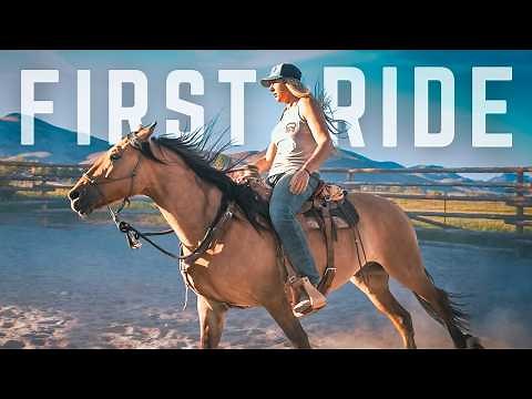 Riding My Wild Mustang for the First Time!