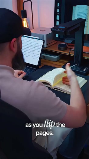 Instant and effortless high quality scan to digitalise your library.——CZUR ET Max