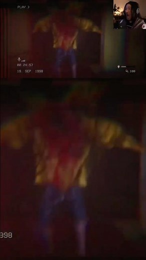 🔥💀MARKIPLIER has INSANE Jumpscare in The Backrooms 1998 (VHS Horror Game) #gaming #shorts #viral