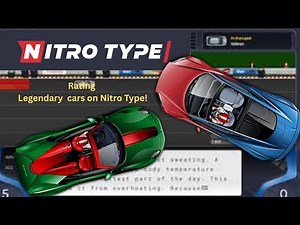 Rating Legendary Cars on Nitro Type!