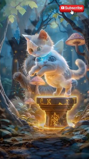 Magic Collar Cat’s Secret Power! 😺✨#shorts