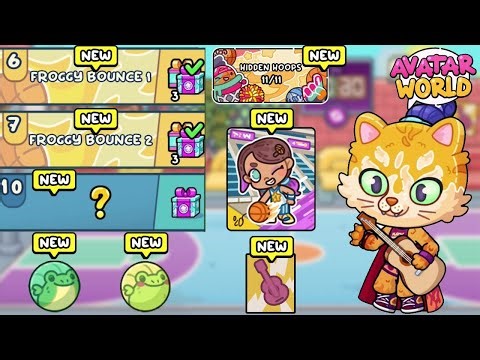 FIND SECRET NUMBER 10, 6, 7 QUEST HIDDEN HOOPS IN THE NEW BASKETBALL COURT, AVATAR WORLD