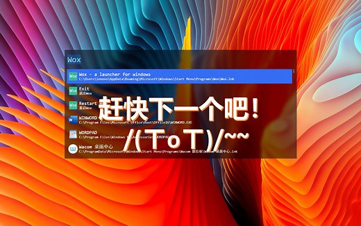 windows使用技巧（Wox的网页搜索）