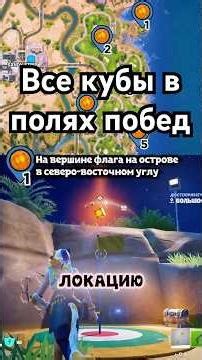 Локации Кубов Поля Побед, Фортнайт 7 глава 2 сезон