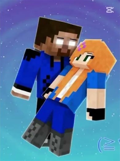 Real Me x Blue Alexbrine #minecraft #gachanox #keşfet #shorts #edit