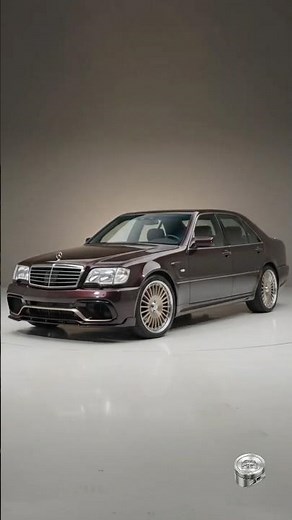 Mercedes-Benz W140 S-Class - This "Black Cherry" Luxury Flagship Is Insane! 🍒