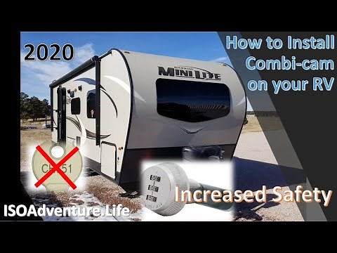 How to Install a Combi-cam lock on your RV