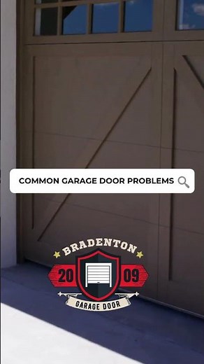 Top 5 Common Garage Door Problems (and How to Fix Them!) | Garage Door Repair Tips