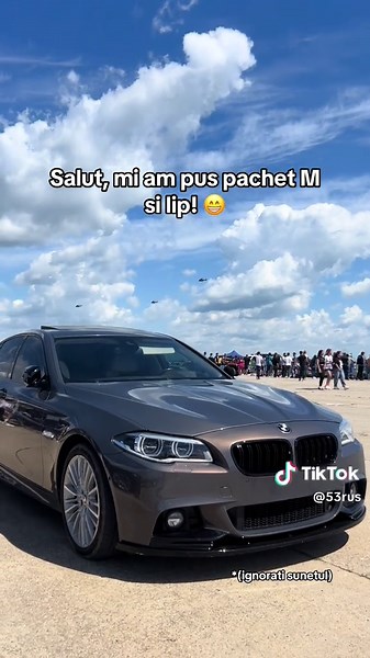 arata bine! 😌 #fy #fyp #bmw #f10 #535d #lip #mpacket #engine #n57 TikTok