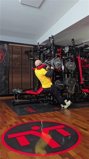 BEST Home Gym: Quadriceps and Glute Workout | TYTAX Machine Workout #buildbackmuscles #POWER RUNNER