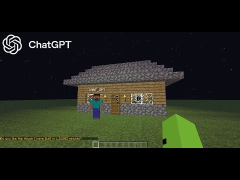 Chat-Gpt can PLAY Minecraft!?