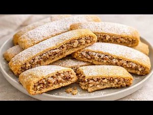 Italian Walnut Cookies That Melt in Your Mouth